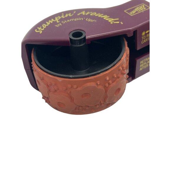 Lot Of 22 Assorted Wood Rubber Stamps Stampin' Up! Rolling Stamp - Picture 5 of 6